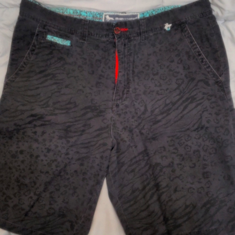 Modern Amusement animal print shorts